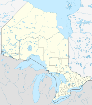 Lokalisierung von Southern Ontario in Kanada Ontario