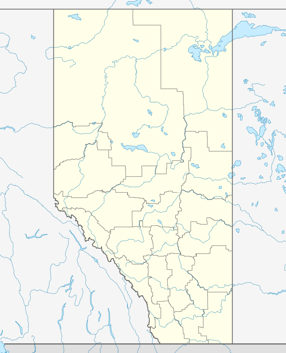 Kanadische Provinz Alberta (Alberta)