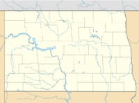 USA North Dakota location map.png
