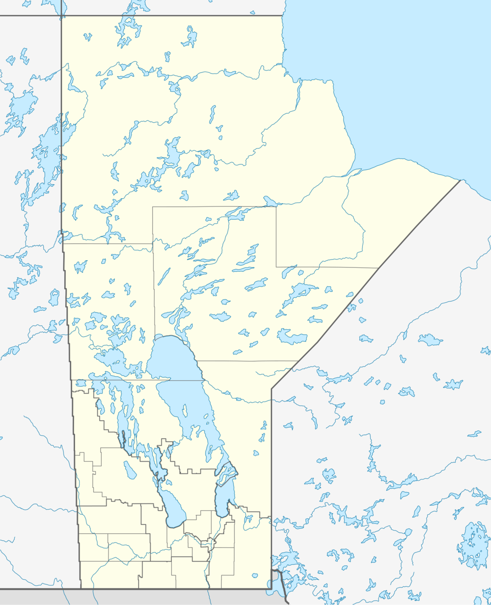 Kanadische Provinz Manitoba (Manitoba)